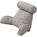 Miniatyrbilde 1 av 5: Lesepute med armlene, avtakbar ryggstøttepute, korsryggstøttepute - Perfekt Light Grey