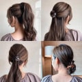 Miniatyrbild 3 av 6: 7-pack fågelbo formade hårklämmor Hårklo hästsvans hårnål Curling Mode Lady Bird Expanderande kristallsvanshår Spiral hårband - Perfet
