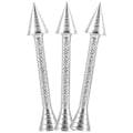 Miniatyrbillede 3 af 5: 3 stk. Blomsternål i aluminiumslegering, bageværktøj, kagepynt, kage sprøjteposeholder, glasur rosenpinde, kagedekorationsværktøj - Perfekt