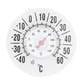 Fönstertermometer Temperatur Inomhus/utomhus Rund Urtavla Sugpropp På Fönster - Perfekt
