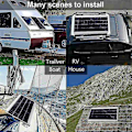 Miniatyrbilde 5 av 5: 300w 12v Solcellepanel Kit Batterilader 300 Watt 12 Volt Off Grid System med 10a-60a Kontroller-Perfekt