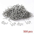 Pikkukuva 2 / 5: Kuuma muovihitsauskoneen puskurin korjaussetti juotosraudalla muovin korjaukseen auton puskurin korjaukseen hitsauspistooli-Perfet Big waves 500pcs 220V  EU