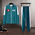 Miniatyrbilde 4 av 5: Squid Game Kostyme, Squid Game Barn Kostyme, Squid Game Sportsklær, Koreansk Folkespill Kostyme Sett, Squid Game Barn Kostyme, Cosplay-Perfet Blue C,140 cm