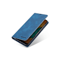 Pikkukuva 3 / 5: Yhteensopiva Samsung Galaxy A40 -kotelon kanssa, Premium PU-nahkakansi TPU-puskurilla, korttipidikkeellä, jalustalla, piilotetulla magneettisella iskunkestävällä läppäsuojalla Blue