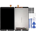 Miniatyrbild 1 av 4: LCD-skärm för Samsung Galaxy Tab A 10.1 / T585 med Digitizer Komplett Montering - Perfekt Black
