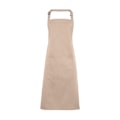 Miniatyrbilde 1 av 3: Premier Kvinners Fargerik Bib Forkle med Lommer/Overalls - Perfekt Latte