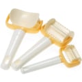 Miniatyrbilde 1 av 7: Plastic Cookie Form Kit, Rund Firkantet Cutter Cookie Rolling Pin - Perfet