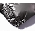 Miniatyrbild 3 av 5: Hooded Shiny Pufferjackor Vinterjackor för Män - Perfekt black XL