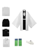 Devil Slayer Cosplay Kostyme | Tanjiro, Nezuko, Zenitsu Halloween Kostyme *Mitsukko* XL Mitsuko Mitsuriko XL