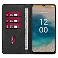 Miniatyrbillede 2 af 5: til Nokia C12 4G/C12 Pro/C12 Plus Magnetisk Lukning Stand Telefon Cover PU Læder Wallet Shell-Perfet Style A