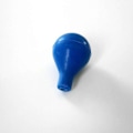 Miniatyrbillede 4 af 5: 10 ml Glas Skala Linje Dropper Pipette Laboratorie Dropper Dråbepipette Blåt Gummihoved Pipettorer - Perfekt