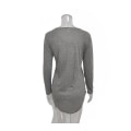 Miniatyrbillede 4 af 6: ode løs V-halsstrop i almindelig T-shirt - Perfet grey M