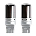 Miniatyrbilde 1 av 5: 2 stk. Krom 7440 T20 144SMD Amber Canbus Feilfri LED Lampe Pære Blinklys-Perfekt
