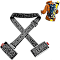 Miniatyrbild 1 av 5: Nylon skidband snowboardband skidsele snowboard axelband skidsele justerbara skidband - perfekt
