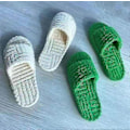 Miniatyrbillede 4 af 5: Terry Håndklæde Slider Tøfler til Kvinder Piger Slip-on Plys Sko Husholdning Vinter Forsyning-Perfet Green 42