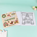Miniatyrbild 4 av 4: Målarbok för vuxna och tonåringar med supersöta djurkaraktärer och enkla och avkopplande mönster, perfekt för avkoppling, Pocketbok, 46 sidor