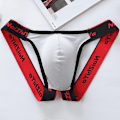 Miniatyrbillede 1 af 2: Mænds Seksuelle Thong Briefs - Perfekt Grey L