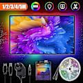 Miniatyrbillede 2 af 6: Ambilight USB Led Strip Tape Computer PC Dream Screen Backlight (Størrelse: 5m) - Perfet