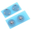 Miniatyrbillede 3 af 4: Kompatibel med Microsoft Surface Laptop 3 / 4 / 5 1872 1868 1952 1867 1950 4 i 1 Bund Case Gummimåtter - Perfekt Silver