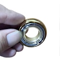 Miniatyrbillede 1 af 5: Motorcykel Dæk Fidget Ring Sjov Stressaflastning Fingerøvelse Rustfrit Stål Spinner Ring EDC Legetøj Børn Voksne Gave-Perfet A