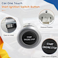 Miniatyrbillede 5 af 5: Bil Start Stop Switch Knap LR014015 til LR4 Sport 2010-2016 Tændingsswitch Nøglefri-Perfekt