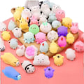 Miniatyrbillede 3 af 4: 100 modeller Squeeze Toys Mini SYDSange Color Squishy Søde dyr- Perfet