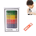 Miniatyrbild 2 av 5: 12 Förberedda Mikroskopglas Objekt för Student Grundläggande Biologiutbildning - Perfekt