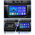 Miniatyrbillede 2 af 5: Til Skoda Fabia 2 2007 - 2014 Bilradio Multimedia Videospiller Navigation GPS Android 2 din DVD - Perfet