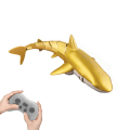 Miniatyrbilde 1 av 6: Smart Rc Shark Whale Spray Vann Morsomt leketøy Fjernkontroll Båtskip Ubåtroboter Fisk Elektriske leker for gutter Barn- Perfet Spray Gold whale