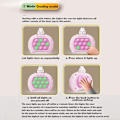 Miniatyrbild 8 av 10: Pop It Game Machine Söt tecknad Kanin Duck Toy Quick Push Bubb - Perfet duck onesize