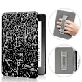 Miniatyrbillede 1 af 3: Premium PU læderetui til Kindle 6-tommer (11. generation, udgivet i 2022) - Perfekt Snow Deer