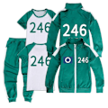Pikkukuva 1 / 2: Squid Game 2 pelaajan cosplay-asu, verryttelypuku, täydelliset vaatesetit - Perfekt No.246 170cm