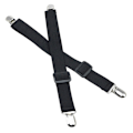 Miniatyrbillede 1 af 5: Usynlig strop dugklips fastgørelsesklips justerbar elastisk picnic dugklips - Perfet Black
