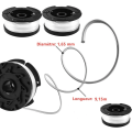 Miniatyrbillede 3 af 6: Trimmer line spole til Black and Decker Trimmere, 8 Trimmer Line - Perfet