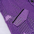 Miniatyrbilde 5 av 5: Sliktaa Herre Paljett Svalehalefrakk Jakke Fest Show Tux Kjole Frakk - Perfekt Purple M