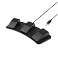 Miniatyrbillede 3 af 5: FS23-PM USB Triple Fodpedal Multifunktionel Tilpasset Fodpedal Mekanisk Switch til Billedoptagelse - Perfekt