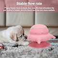 Miniatyrbilde 4 av 5: Valpefôringsmelkebolle for sykepleievalper, 4-nippel valpeflaske for flere valper, 240 ml hundeboblefôrer - Perfekt Pink