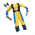 Miniatyrbillede 4 af 5: Comic Wolverine Rollespil Superhelt Jumpsuit Maske/Ulveklo Props Fantasy-Perfekt M