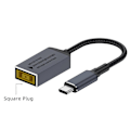 Miniatyrbilde 2 av 5: PD100W Kompatibel med Lenovo DC Firkantplugg til USB Type-C Konverter - Perfet