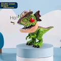 Miniatyrbild 2 av 5: Dinosaur Model Learning Brevpapper Set Double Crown Dragon