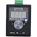 Miniatyrbild 1 av 6: Signalgenerator 0-10v/0-4-20ma Strömspänningssimulering Handhållen signalgenerator Inbyggt litiumbatteri För Plc Panel Debugging Svart Praktiskt
