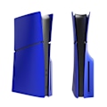 Miniatyrbilde 1 av 5: Ps5 Slim Deksel Ps5 Slim Plater, Ps5 Erstatningsfrontplate Deksel Skall Kompatibel med Ps5 Slim Konsoll Diskutgave-Perfekt Blue