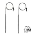 2-pack Köttprob för Thermopro TP20 TP17, med 2 BBQ-probhållarklämmor - Perfekt