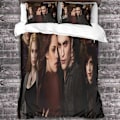 Miniatyrbild 3 av 5: 3D Twilight Saga Sängkläder Set Mikrofiber Täckeöverdrag 3-Delar Täckeöverdrag Set med Dragkedja Stängning Vuxna Kuddfodral-Perfekt Single135x200cm