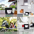 Miniatyrbilde 4 av 4: Oppbevaringsboks for våtservietter, dispenserholder for våtservietter, oppbevaringsboks med lokk, støvtett - Perfekt Grey