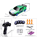 Miniatyrbillede 3 af 5: RC Driftbil - Perfekt Green