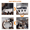 Miniatyrbillede 2 af 5: 6501KW2002A Vaskemaskine Rotor Positionssensor Enhed Kompatibel med-Perfet