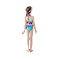 Miniatyrbilde 5 av 5: 3 stk./sett Jenter Havfruehale Badedrakt Barn Havfrue Ariel Cosplay Kostyme Fantasy Strand Bikini Sett-Perfekt Hot PInk 120cm