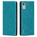 Miniatyrbillede 1 af 5: til Nokia C12 4G/C12 Pro/C12 Plus Magnetisk Lukning Stand Telefon Cover PU Læder Wallet Shell-Perfet Style C