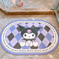 Miniatyrbillede 8 af 10: Sanrio mat toiletabsorberende hurtigtørrende skridsikker gulvmåtte - Perfet Kulomi